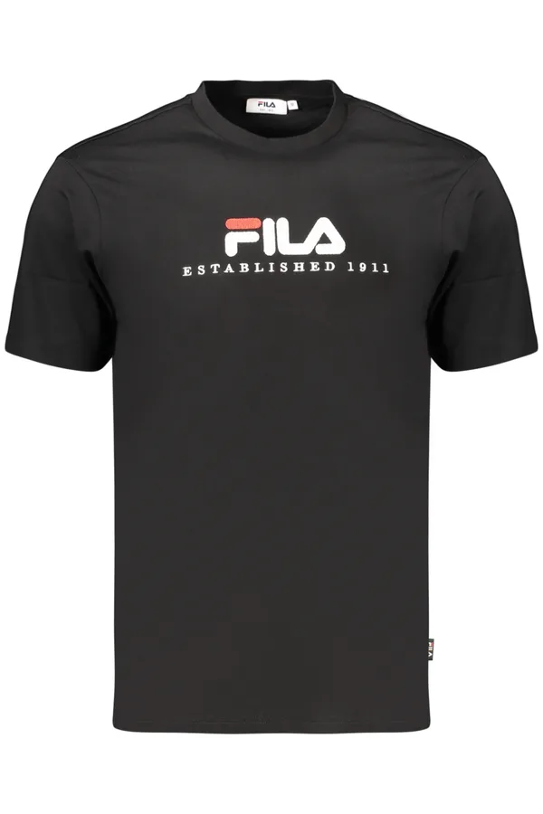 FILA PÁNSKÉ TRIČKO S KRÁTKÝM RUKÁVEM ČERNÉ