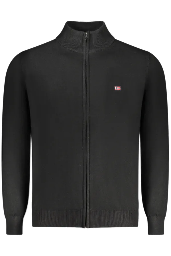 NORWAY 1963 PÁNSKÝ KARDIGAN ČERNÝ