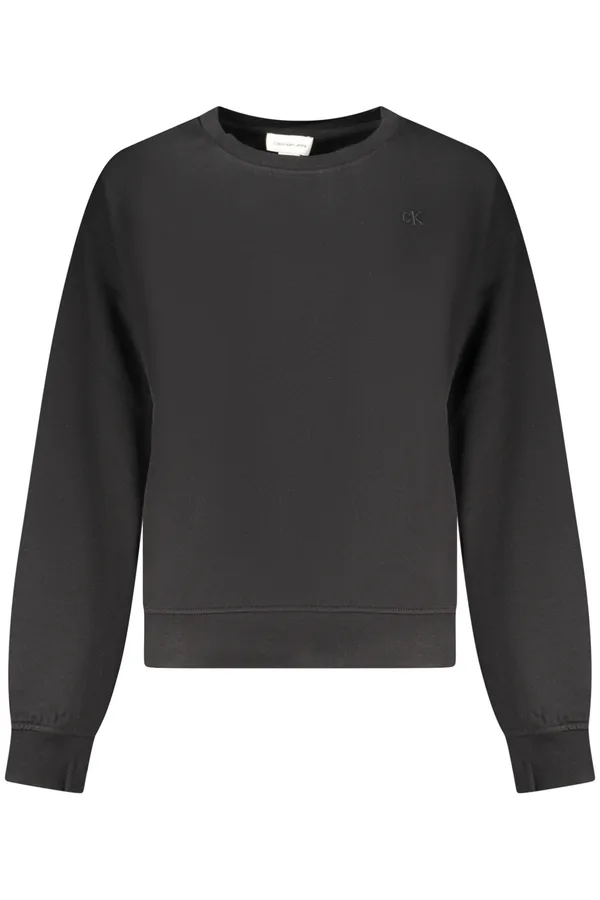 CALVIN KLEIN DÁMSKÁ MIKINA BEZ ZIPU ČERNÁ