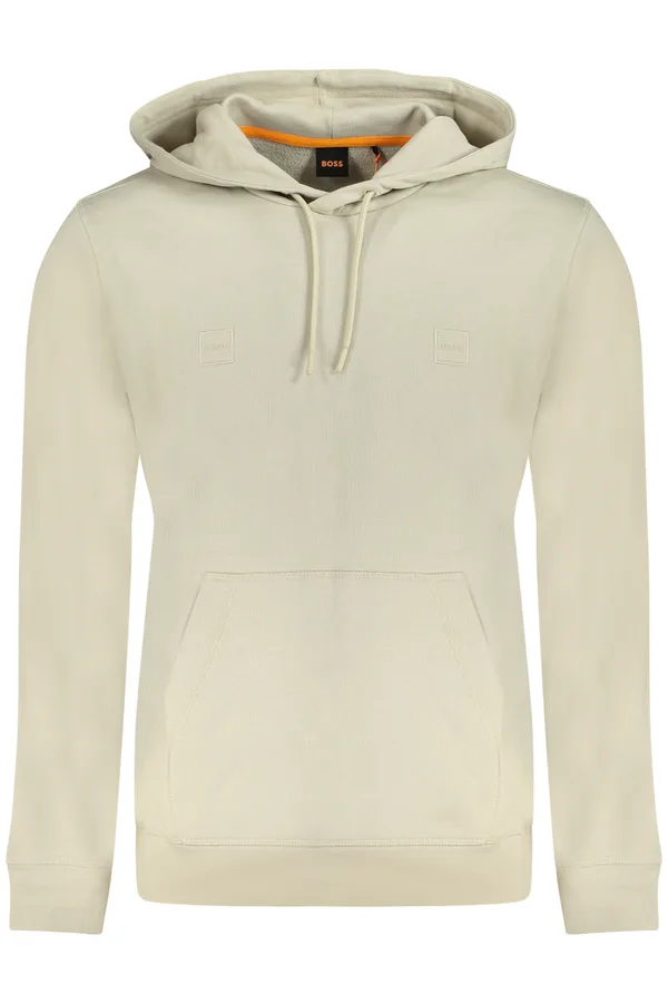 HUGO BOSS SWEATSHIRT WITHOUT ZIP MEN BEIGE