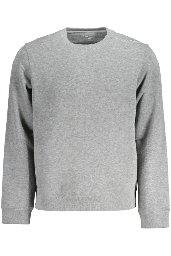 CALVIN KLEIN PÁNSKÁ MIKINA BEZ ZIPU ŠEDÁ