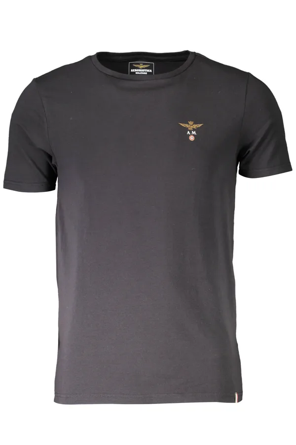 AERONAUTICA MILITARE OUTDOOR TRIČKO PÁNSKÉ ČERNÉ