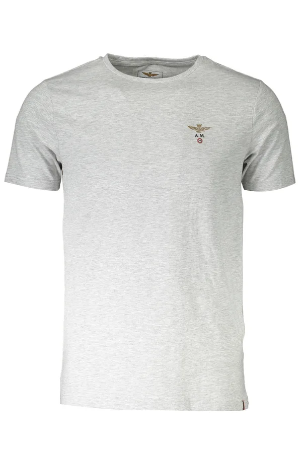 AERONAUTICA MILITARE PÁNSKÉ OUTDOOROVÉ TRIČKO ŠEDÉ