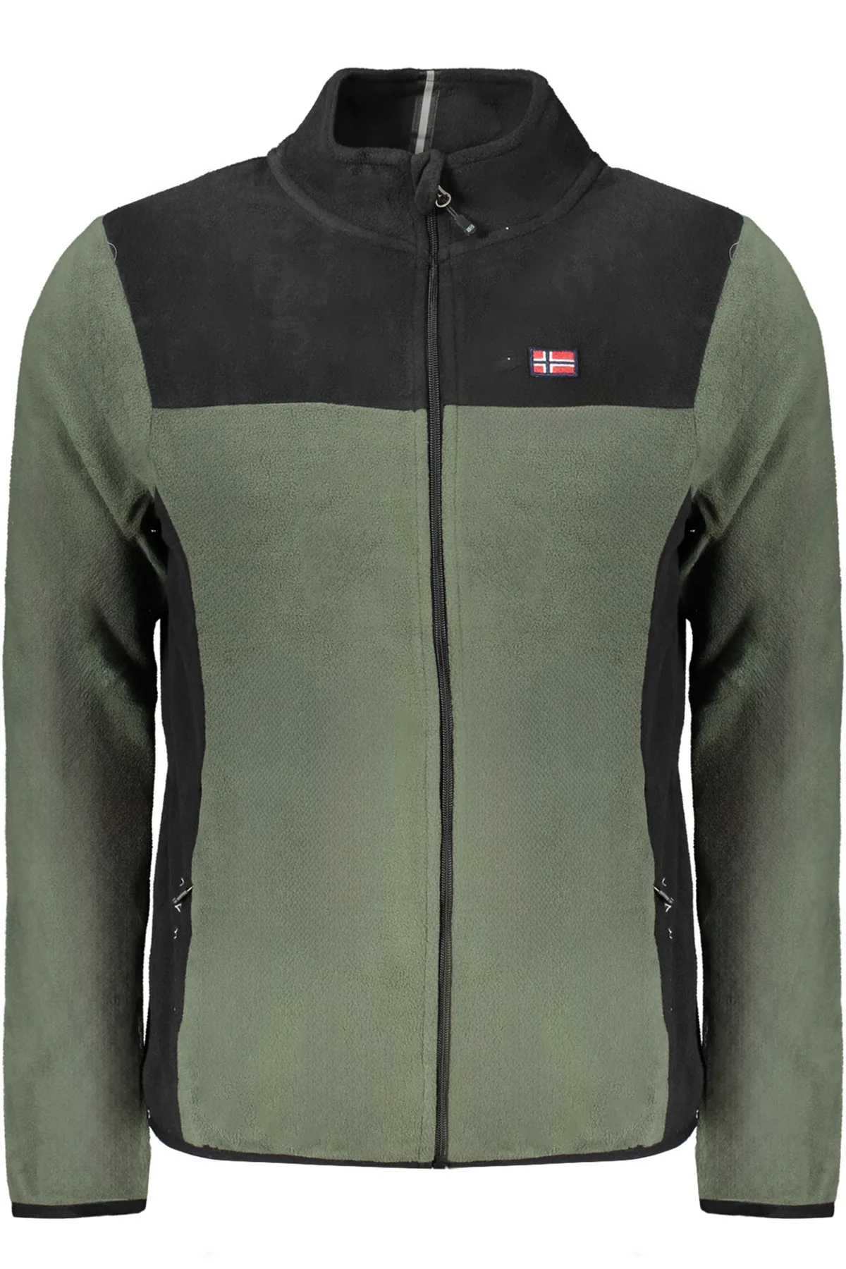 NORWAY 1963 PÁNSKÁ MIKINA NA ZIP ZELENÁ