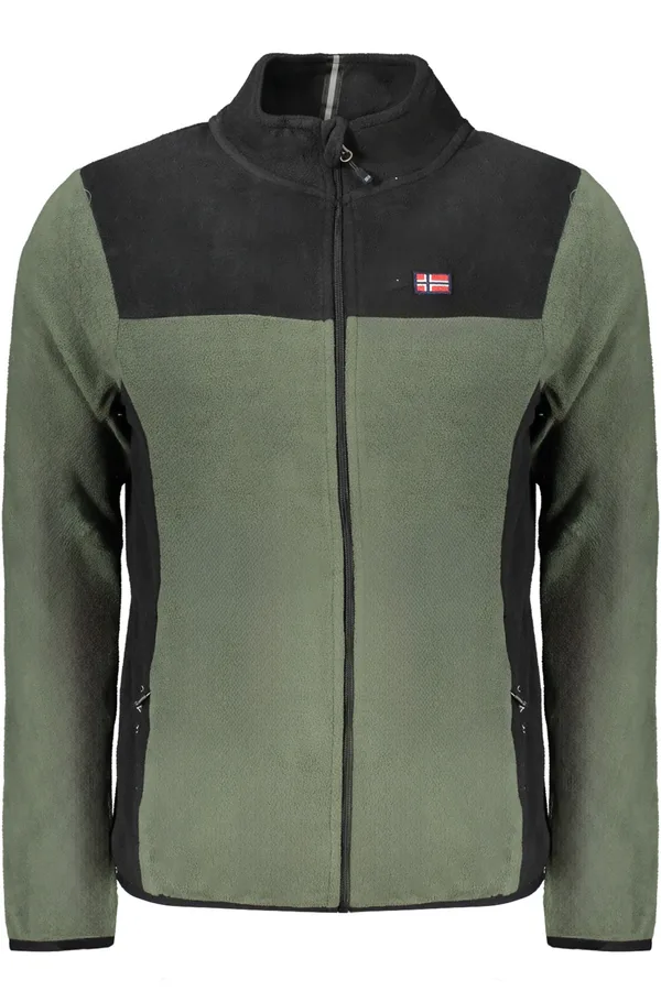 NORWAY 1963 PÁNSKÁ MIKINA NA ZIP ZELENÁ