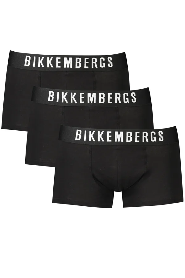BIKKEMBERGS PÁNSKÉ BOXERKY ČERNÉ