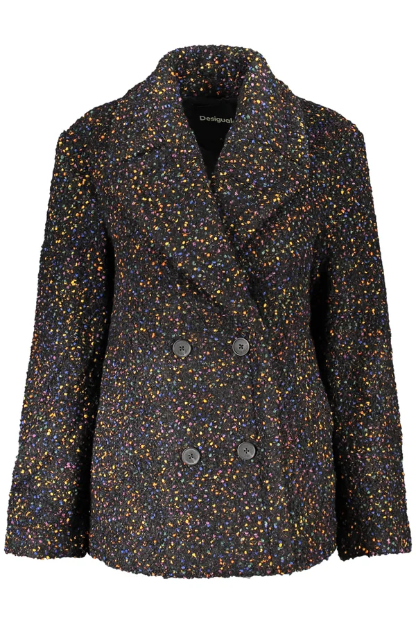 DESIGUAL DÁMSKÁ BUNDA ČERNÁ