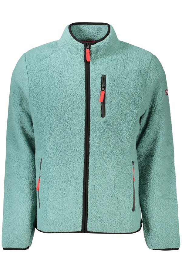 NORWAY 1963 PÁNSKÁ ZELENÁ MIKINA NA ZIP