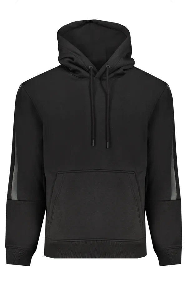 CALVIN KLEIN PÁNSKÁ MIKINA BEZ ZIPU ČERNÁ