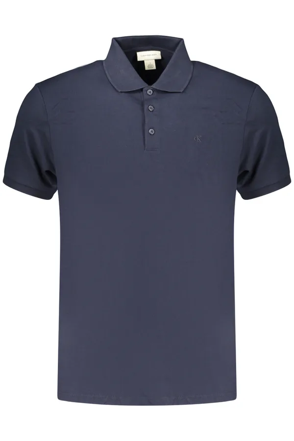 CALVIN KLEIN PÁNSKÁ POLOKOŠILE S KRÁTKÝM RUKÁVEM MODRÁ