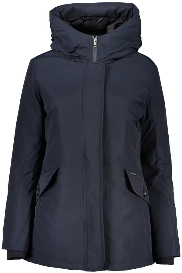 WOOLRICH DÁMSKÁ BUNDA MODRÁ