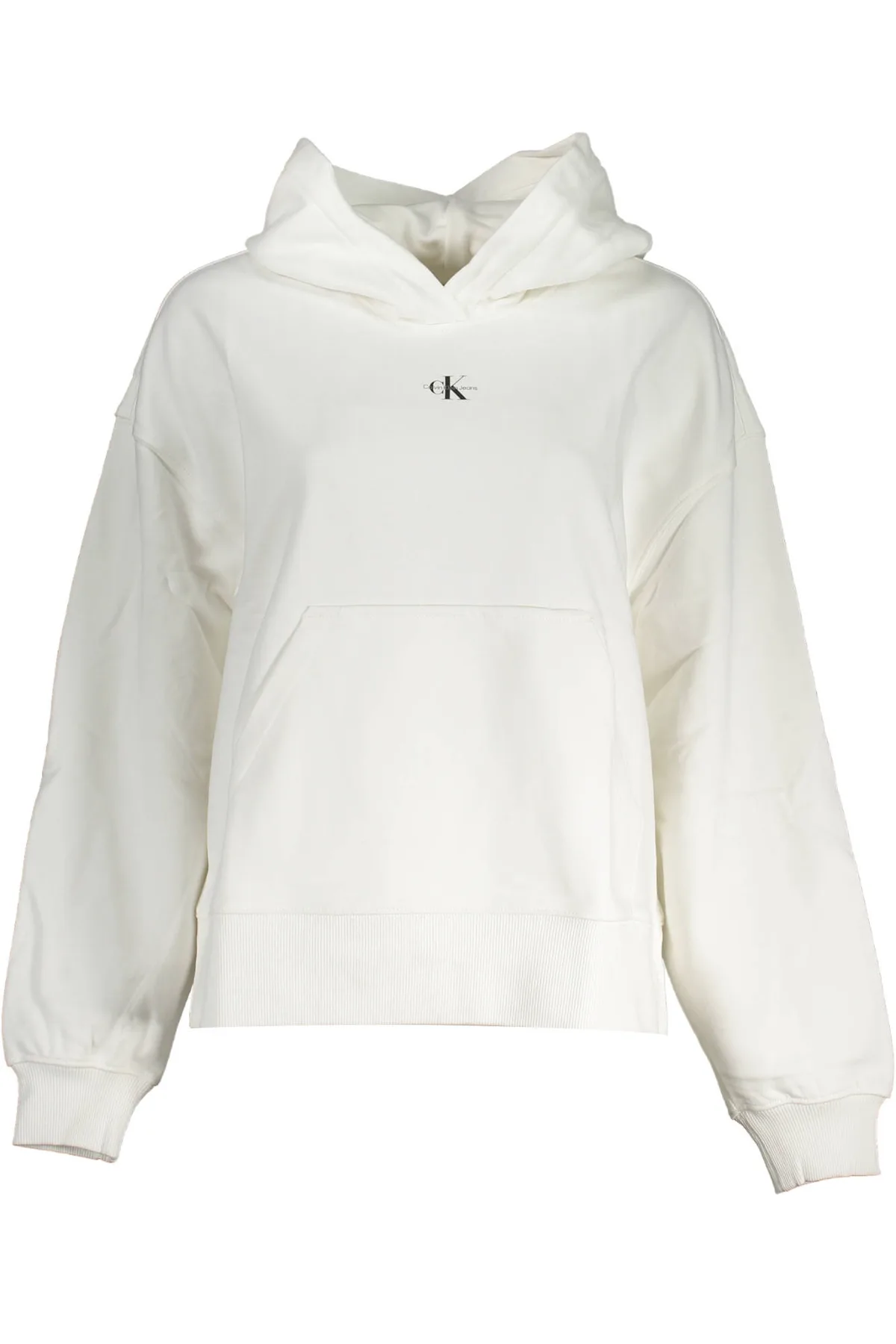 CALVIN KLEIN DÁMSKÁ MIKINA BEZ ZIPU BÍLÁ