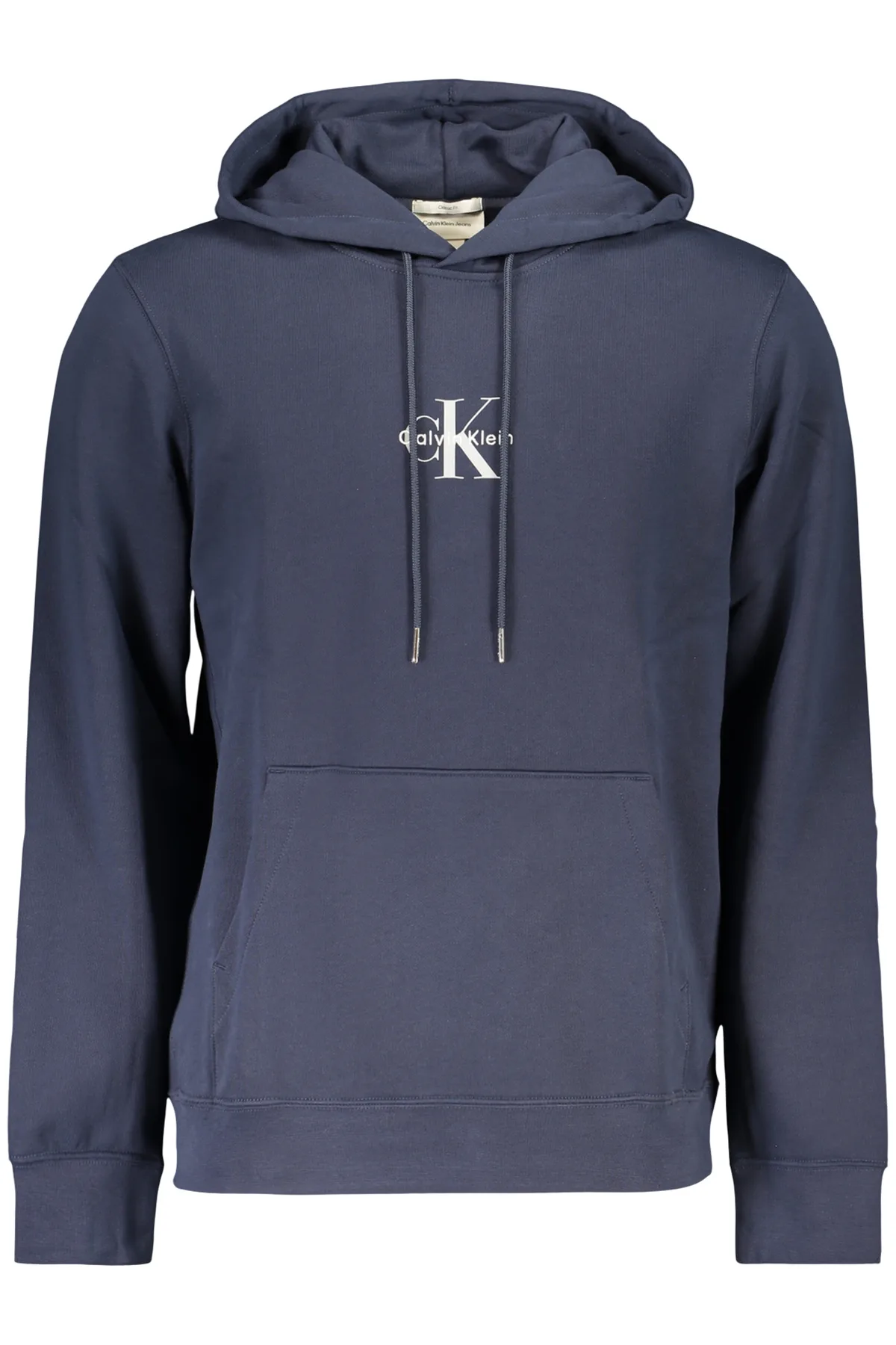 CALVIN KLEIN PÁNSKÁ MIKINA BEZ ZIPU MODRÁ