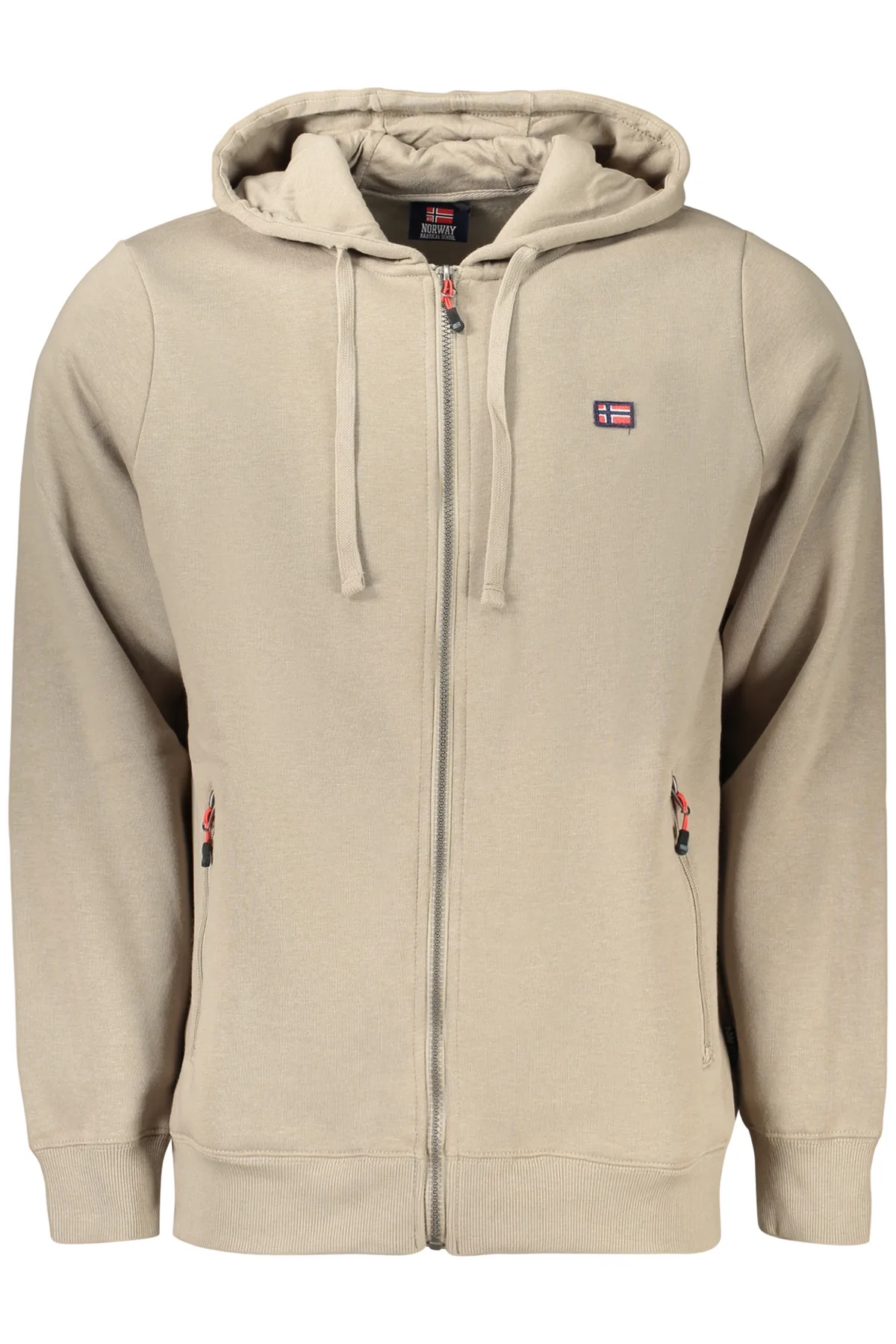 NORWAY 1963 PÁNSKÁ HNĚDÁ MIKINA NA ZIP