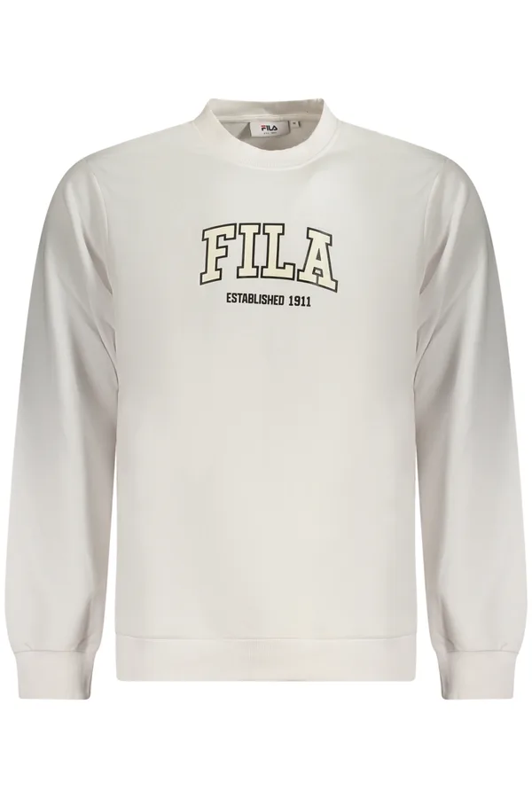 FILA PÁNSKÁ MIKINA BEZ ZIPU BÍLÁ