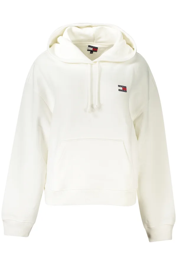 TOMMY HILFIGER DÁMSKÁ MIKINA BEZ ZIPU BÍLÁ