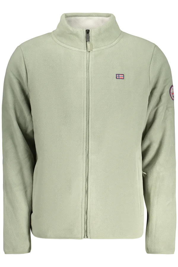 NORWAY 1963 PÁNSKÁ ZELENÁ MIKINA NA ZIP
