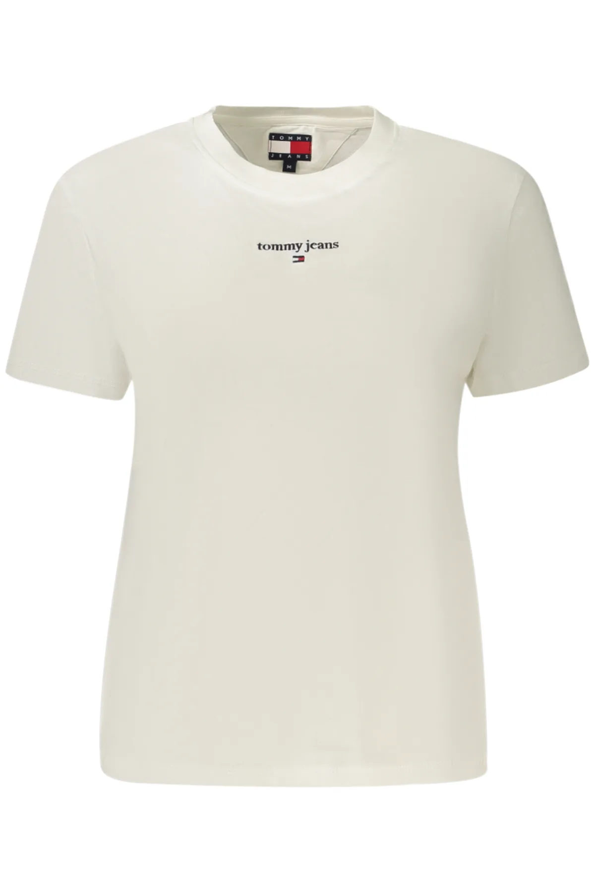 TOMMY HILFIGER DÁMSKÉ TRIČKO S KRÁTKÝM RUKÁVEM BÍLÉ