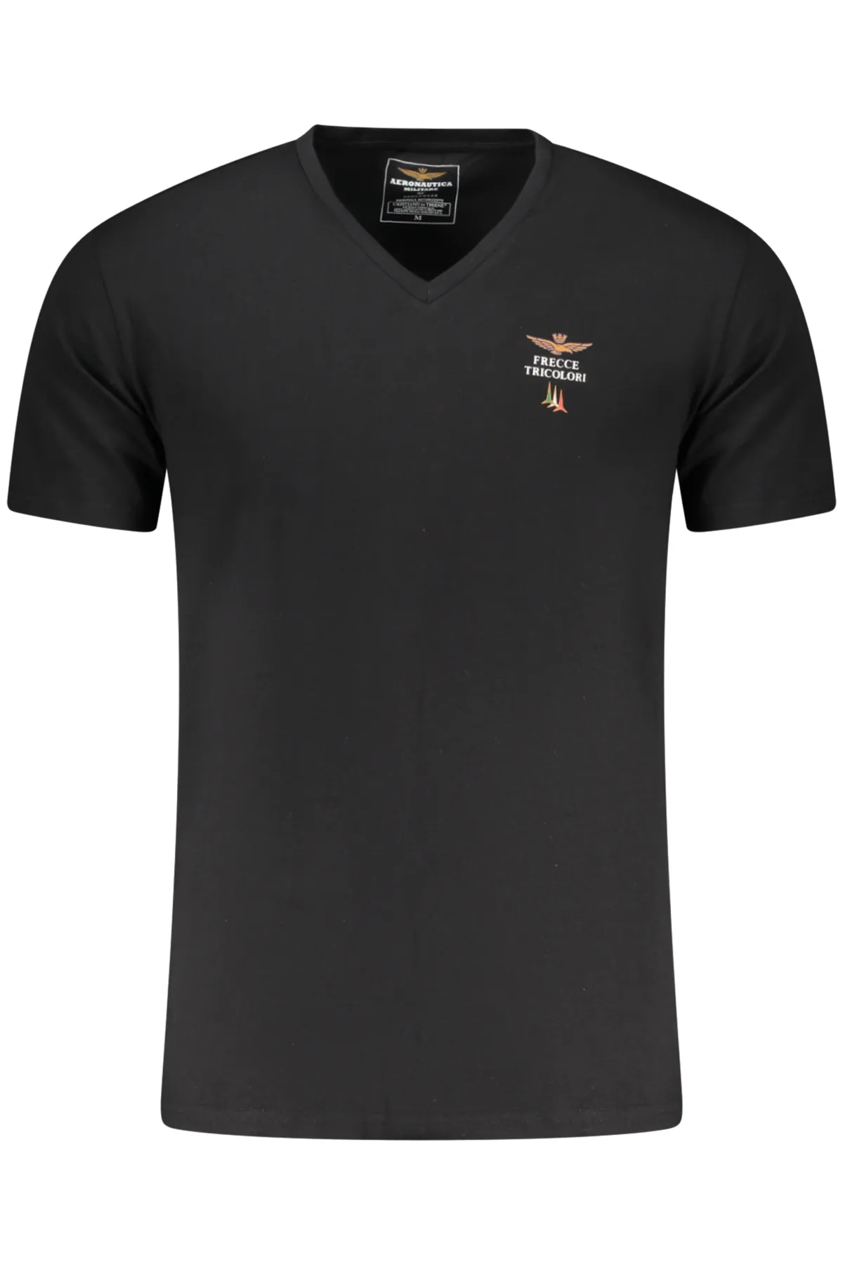 PÁNSKÉ ČERNÉ TRIČKO AERONAUTICA MILITARE
