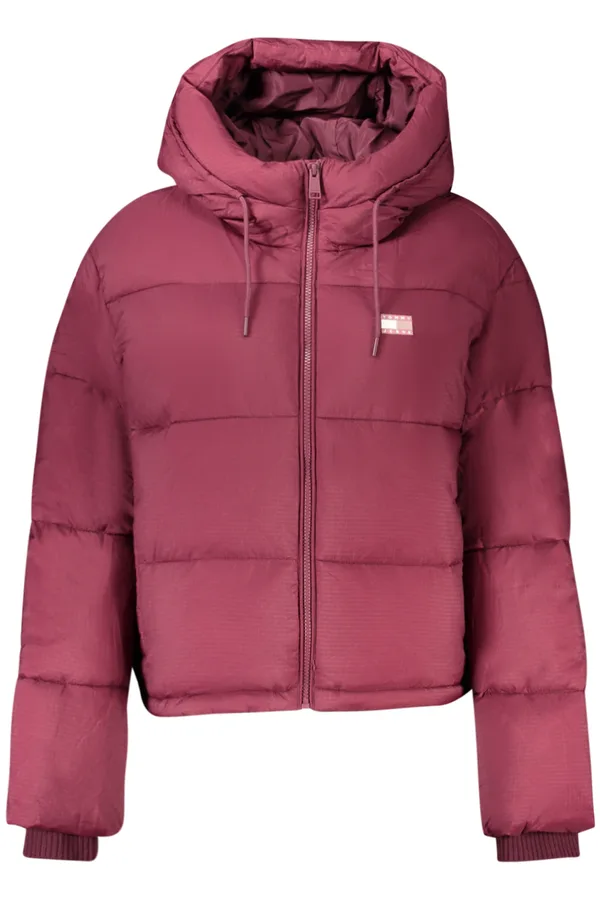TOMMY HILFIGER DÁMSKÁ FIALOVÁ Bunda