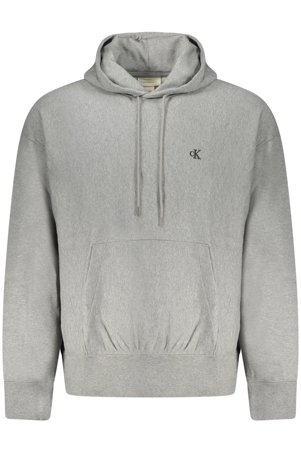 CALVIN KLEIN PÁNSKÁ MIKINA BEZ ZIPU ŠEDÁ