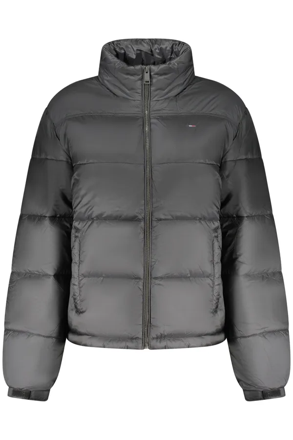 TOMMY HILFIGER DÁMSKÁ BUNDA ČERNÁ