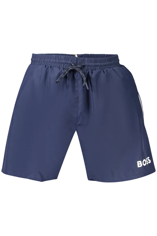 BOSS SPODNÍ DÍL KOSTÝMU PÁNSKÝ MODRÝ