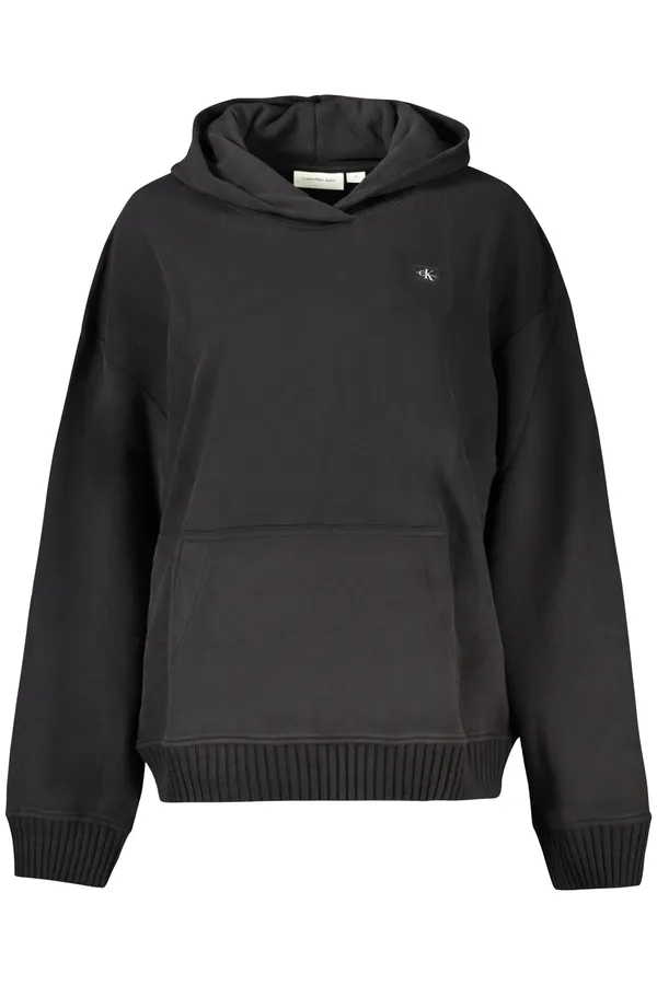 CALVIN KLEIN DÁMSKÁ MIKINA BEZ ZIPU ČERNÁ