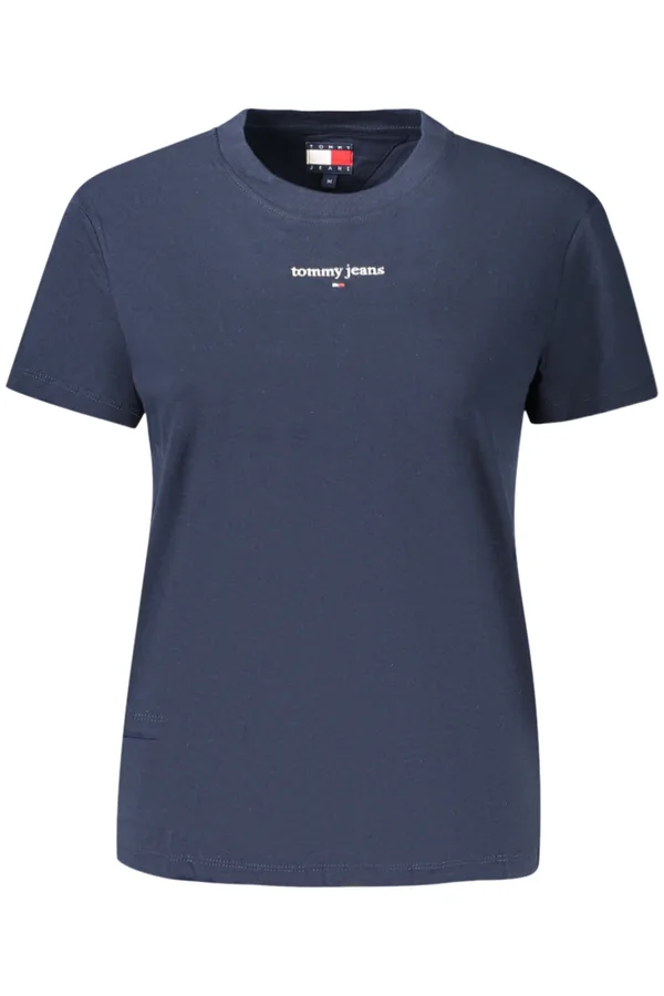 TOMMY HILFIGER DÁMSKÉ TRIČKO S KRÁTKÝM RUKÁVEM MODRÉ