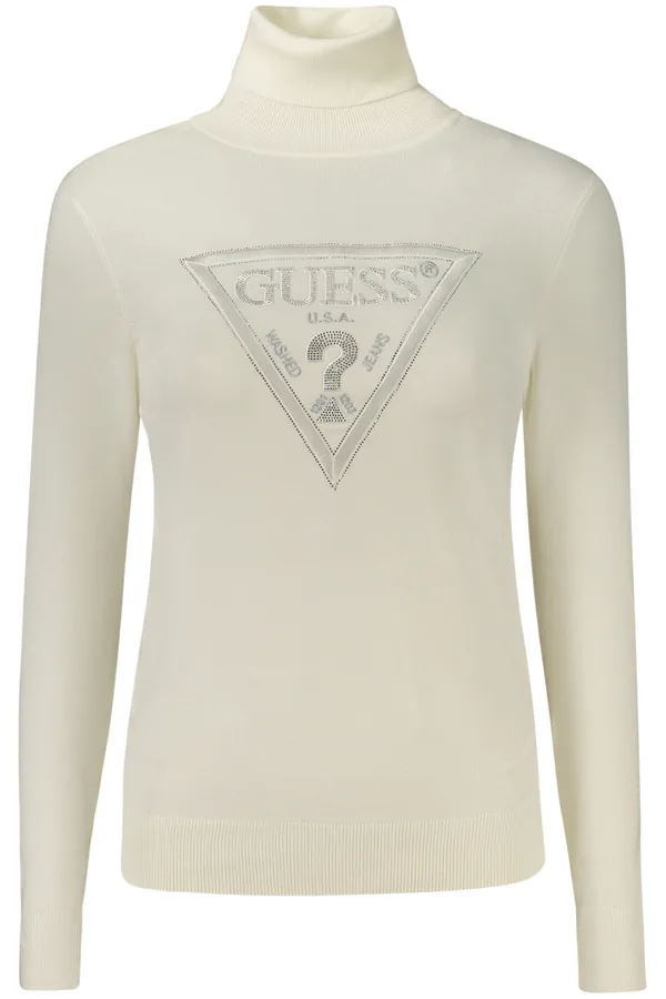 GUESS JEANS DÁMSKÝ SVETR BÍLÝ