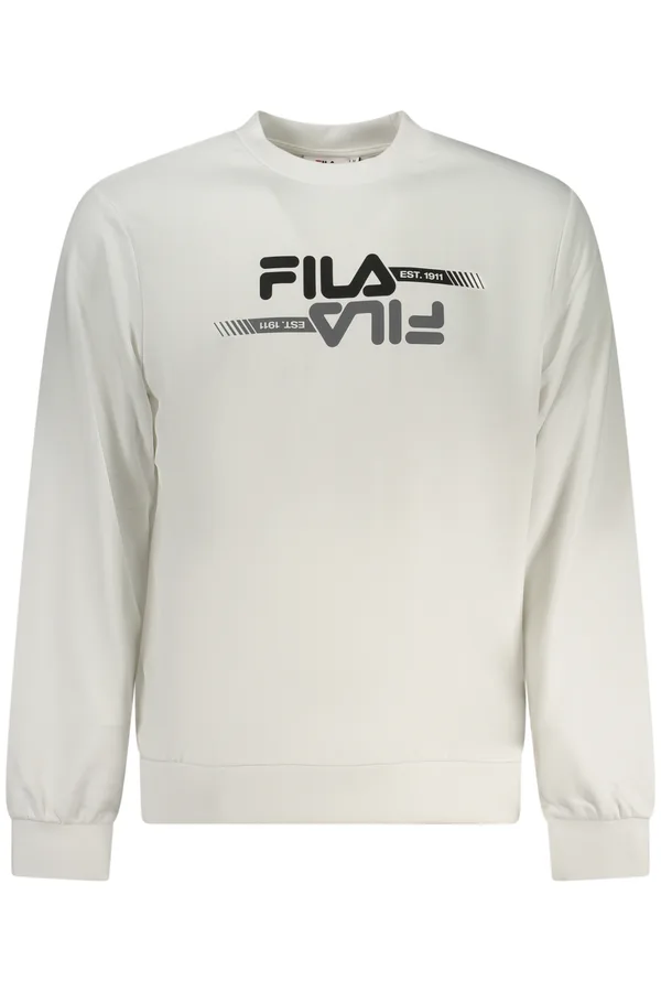 FILA PÁNSKÁ MIKINA BEZ ZIPU BÍLÁ