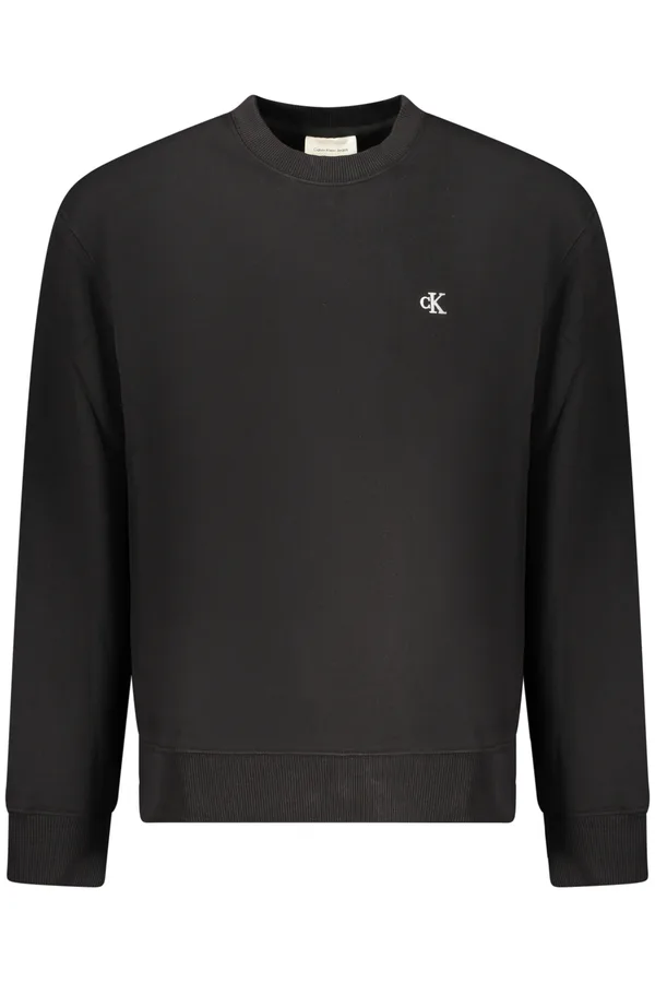 CALVIN KLEIN PÁNSKÁ MIKINA BEZ ZIPU ČERNÁ