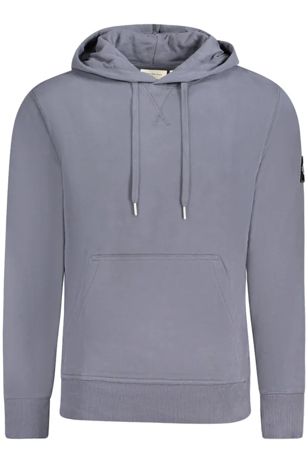 CALVIN KLEIN PÁNSKÁ MIKINA BEZ ZIPU MODRÁ