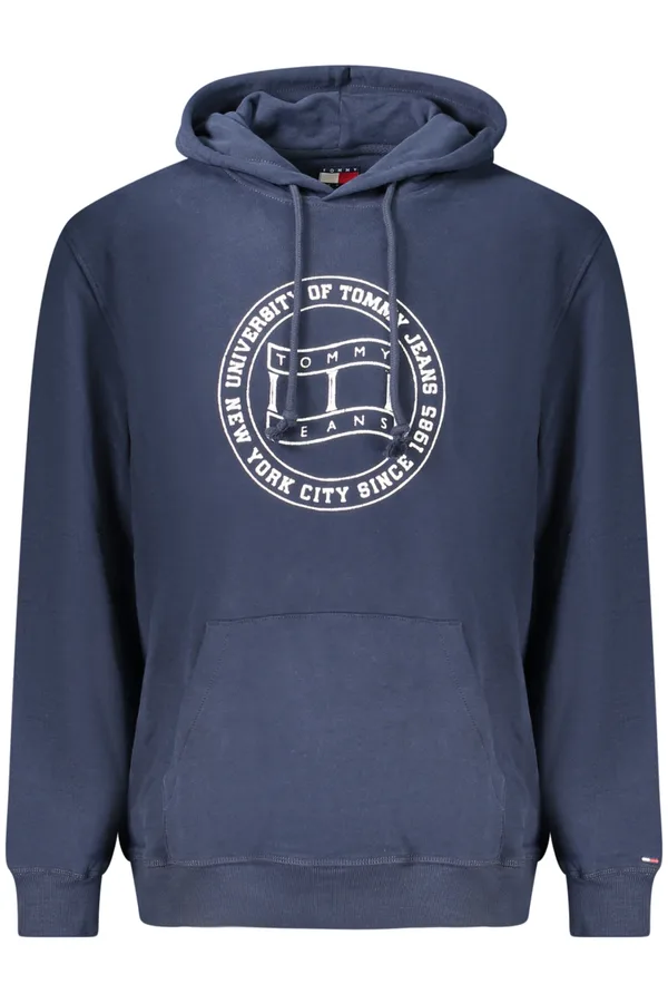 TOMMY HILFIGER PÁNSKÁ MODRÁ MIKINA BEZ ZIPU