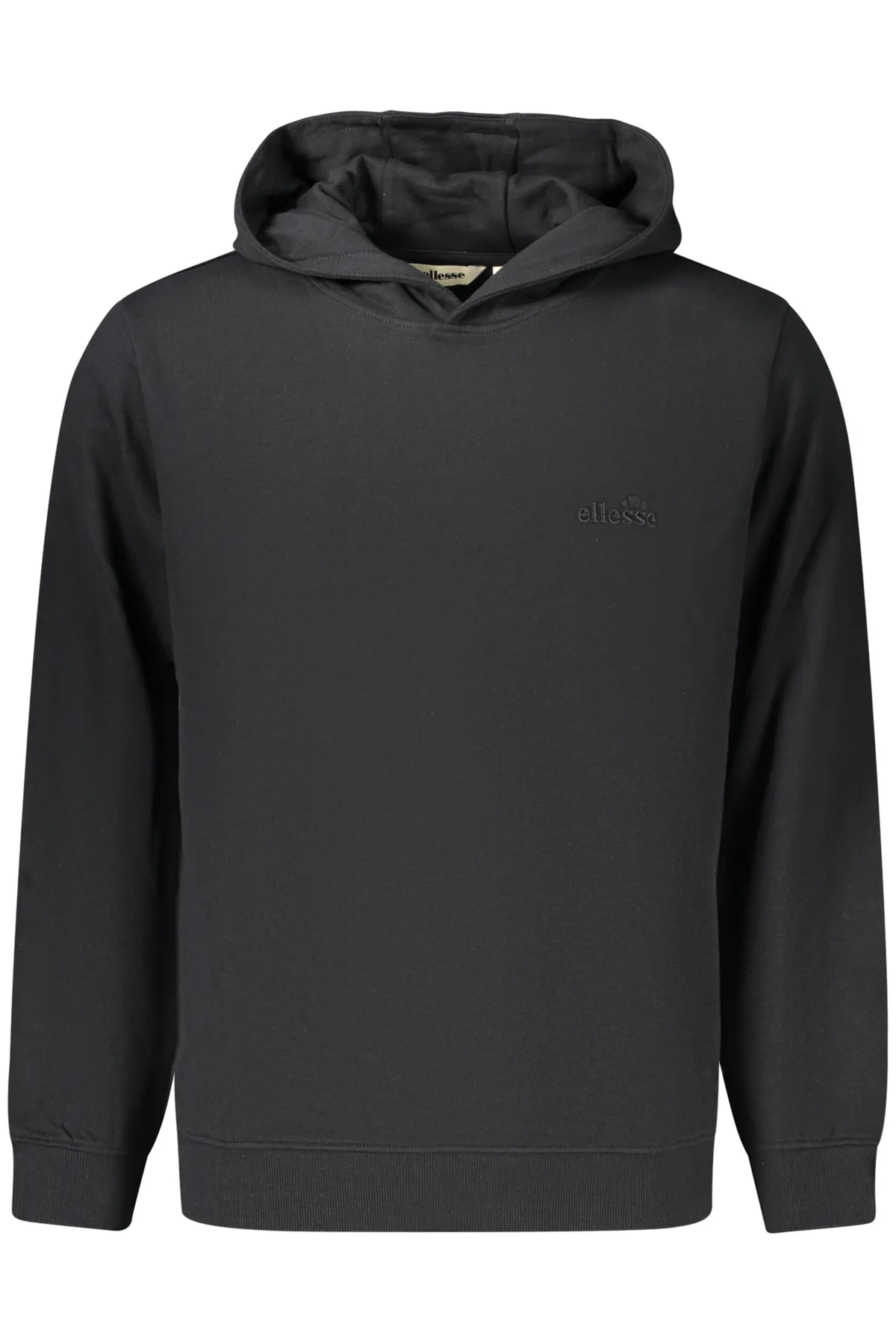 ELLESSE PÁNSKÁ ČERNÁ MIKINA BEZ ZIPU