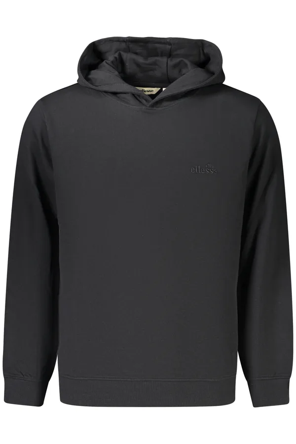 ELLESSE PÁNSKÁ ČERNÁ MIKINA BEZ ZIPU