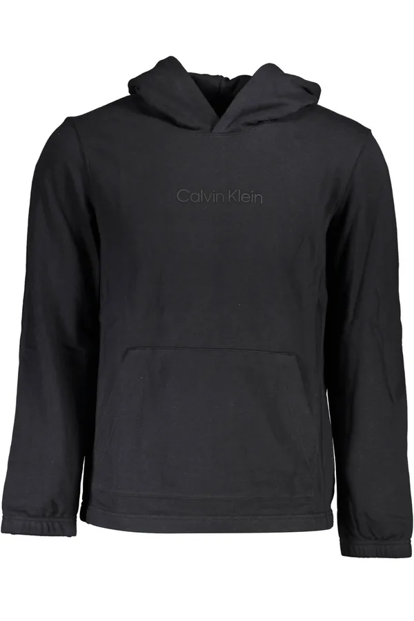CALVIN KLEIN PÁNSKÁ MIKINA BEZ ZIPU ČERNÁ