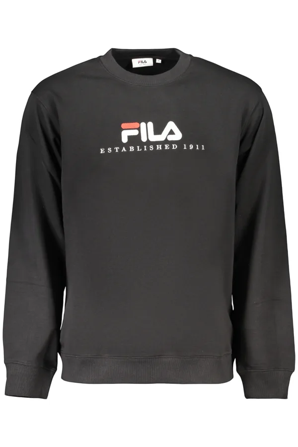 FILA PÁNSKÁ MIKINA BEZ ZIPU ČERNÁ