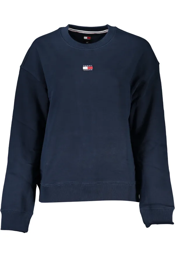 TOMMY HILFIGER DÁMSKÁ MIKINA BEZ ZIPU MODRÁ