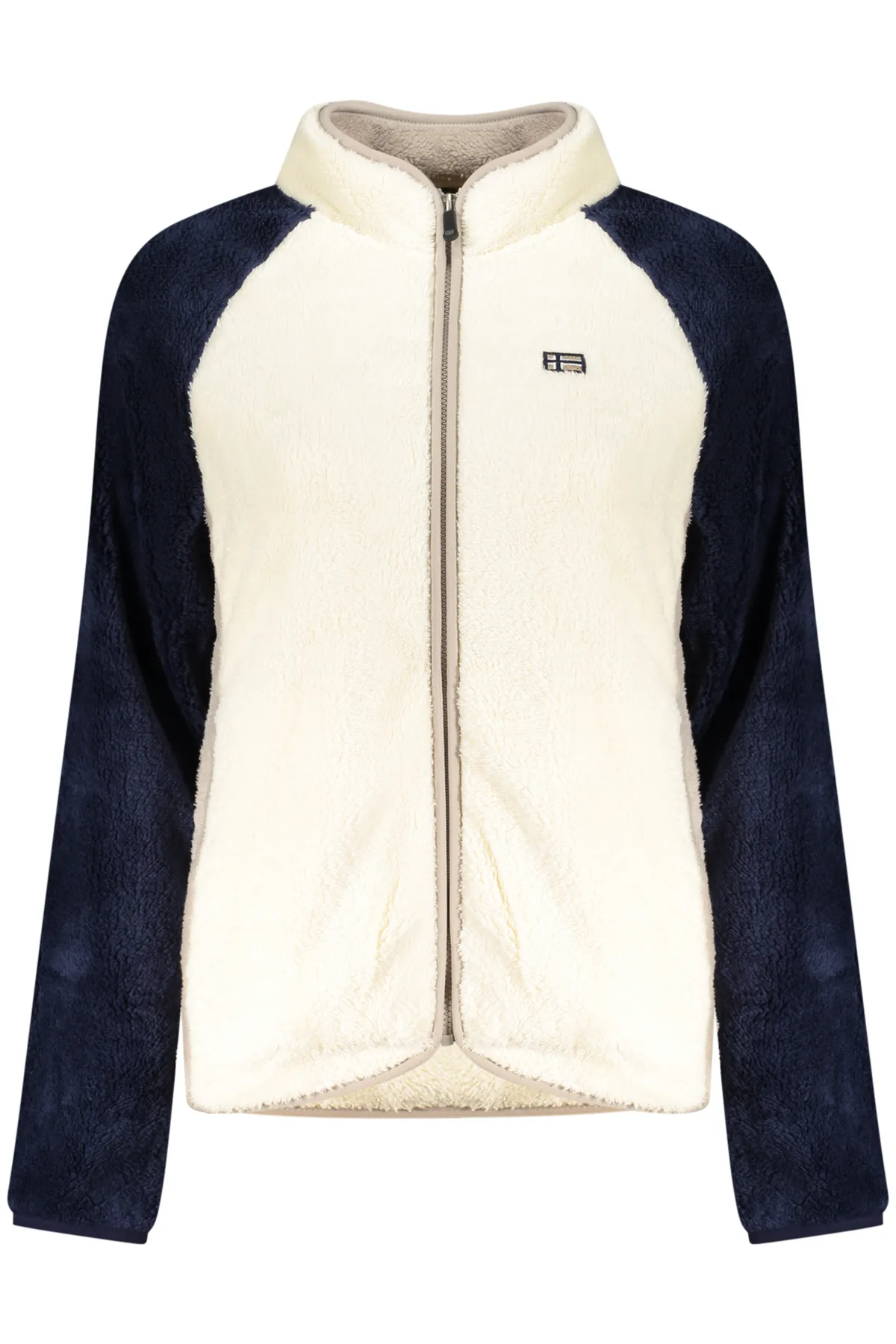 NORWAY 1963 DÁMSKÁ MIKINA NA ZIP BÍLÁ
