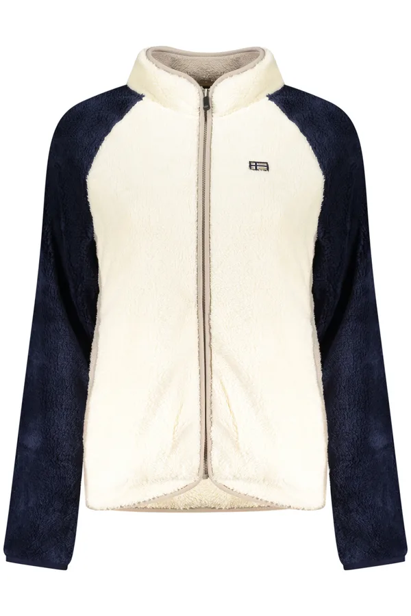 NORWAY 1963 DÁMSKÁ MIKINA NA ZIP BÍLÁ