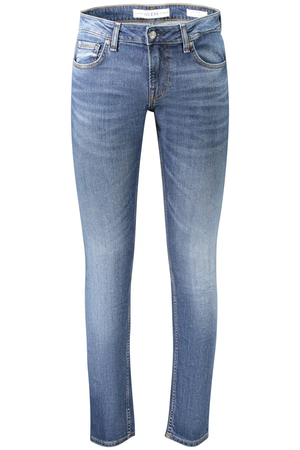 GUESS JEANS PÁNSKÉ DENIMOVÉ DŽÍNY MODRÉ