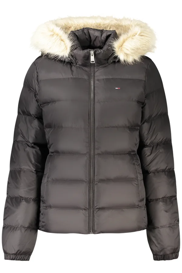 TOMMY HILFIGER DÁMSKÁ ČERNÁ Bunda