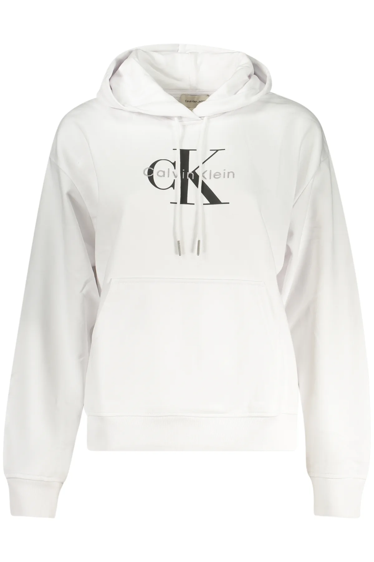 CALVIN KLEIN DÁMSKÁ MIKINA BEZ ZIPU BÍLÁ
