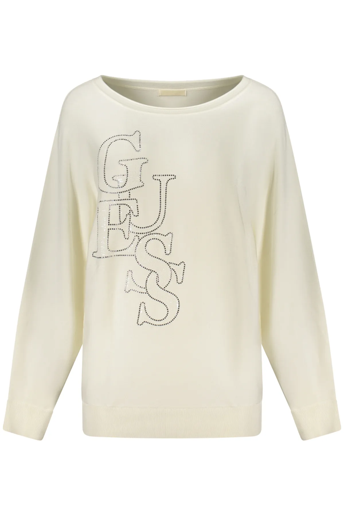 GUESS JEANS DÁMSKÝ BÍLÝ SVETR