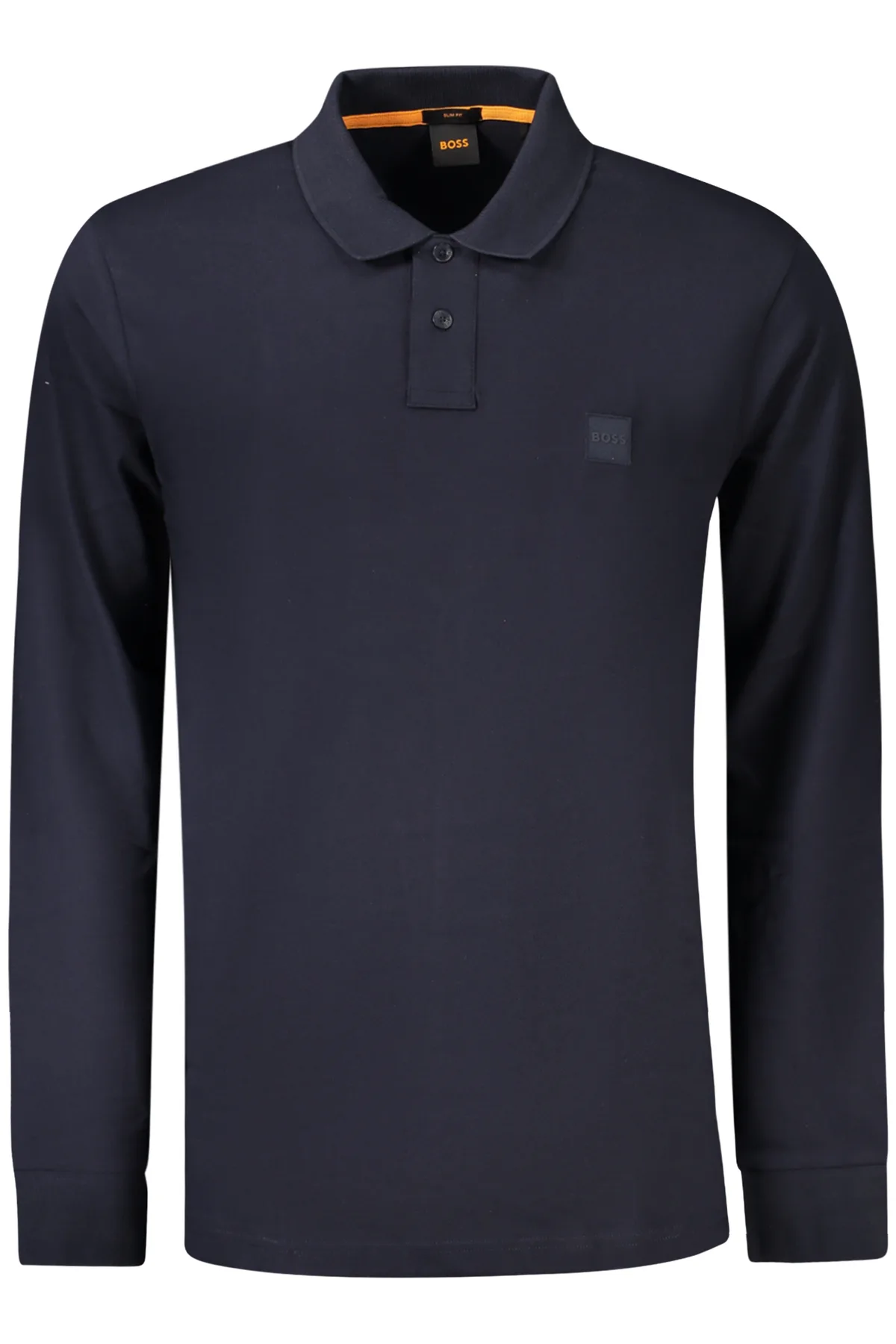 HUGO BOSS PÁNSKÉ POLO S DLOUHÝM RUKÁVEM MODRÉ