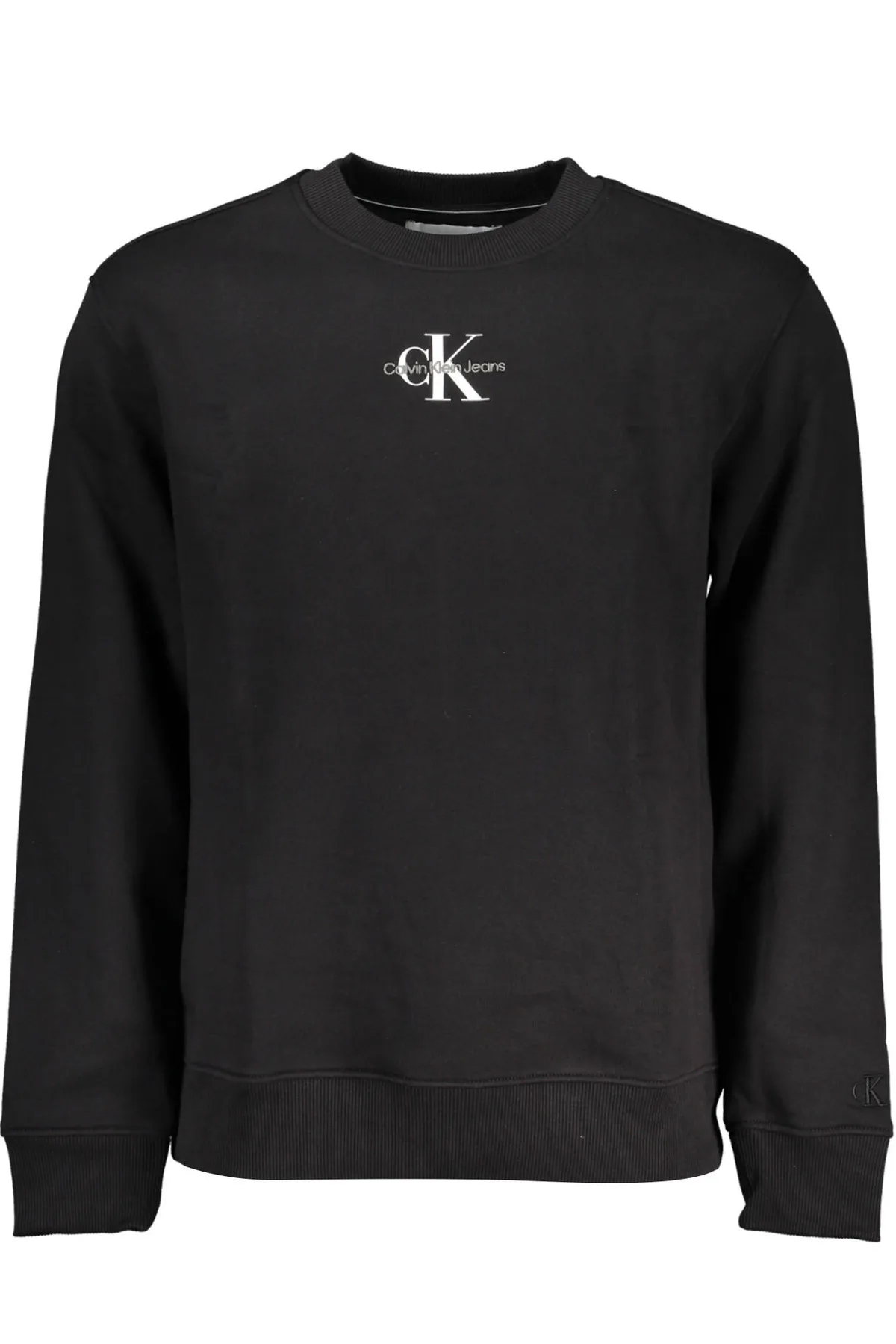 CALVIN KLEIN PÁNSKÁ MIKINA BEZ ZIPU ČERNÁ