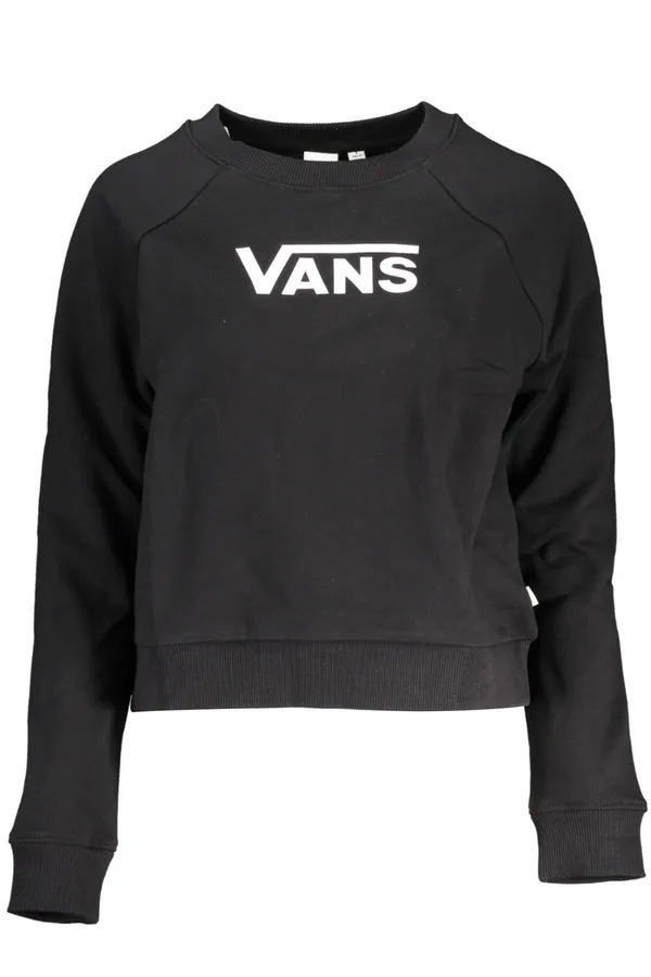 VANS DÁMSKÁ MIKINA NA ZIP ČERNÁ