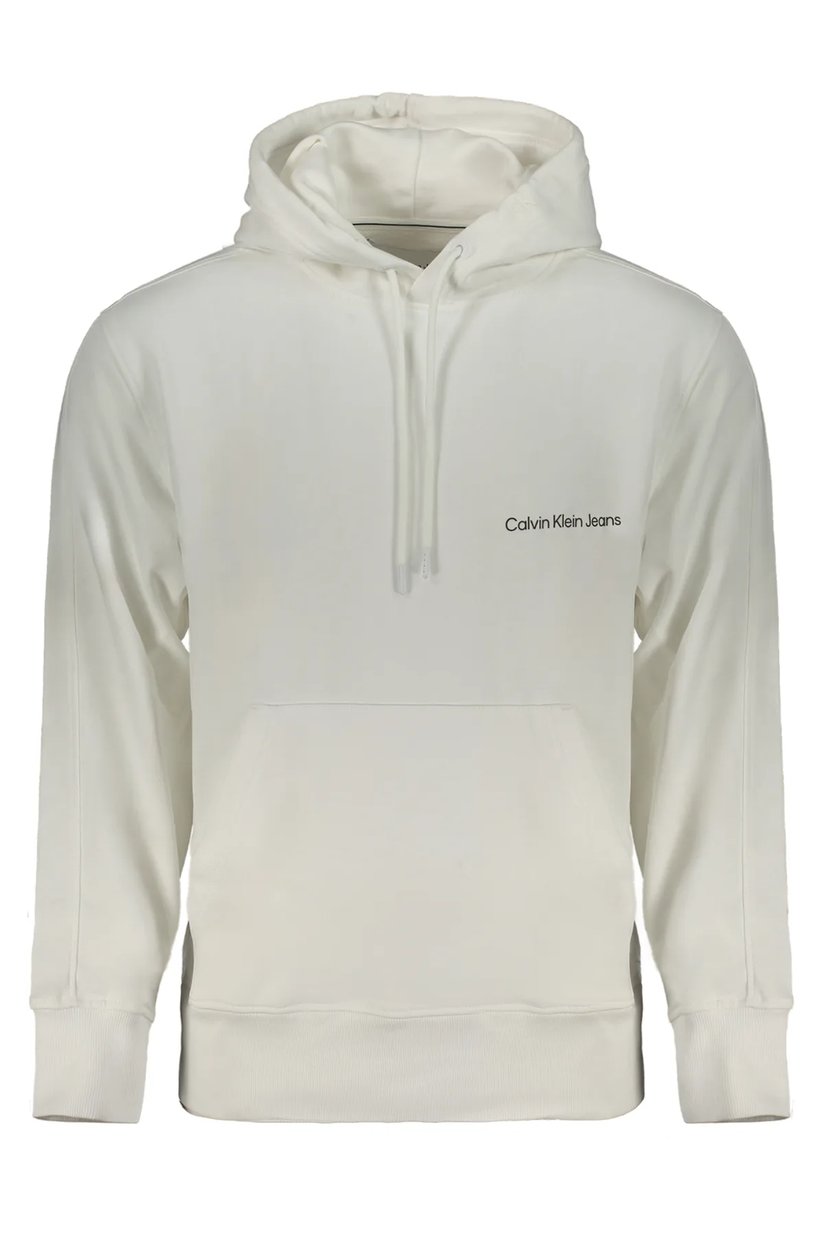 CALVIN KLEIN PÁNSKÁ MIKINA BEZ ZIPU BÍLÁ