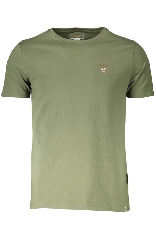AERONAUTICA MILITARE OUTDOOR TRIČKO PÁNSKÉ ZELENÉ